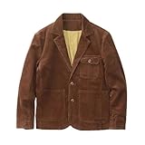 Diseño: los blazers de vestir de negocios para hombre vienen con mangas largas, un cuello de solapa con muesca, cierre de botones, para lucir refinado y casual que nunca sale.