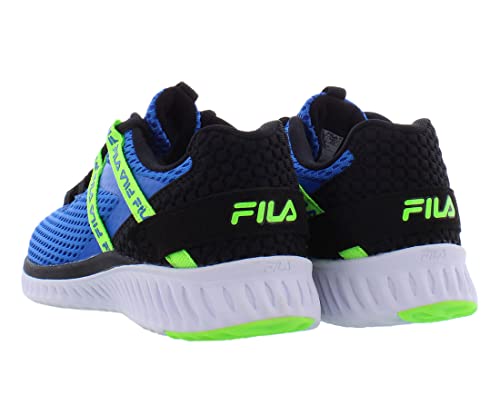 Fila Turbosector Boys Shoes Size 11, Color: Blue/Lime2