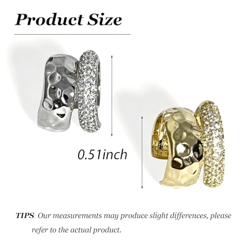 Image of Ear Cuff Set Non Piercing Stackable Clip On Earrings