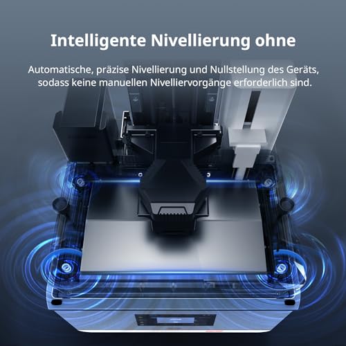 ANYCUBIC Photon Mono M7 Pro Resin 3D Drucker mit Airpure, mit 10,1 Zoll-14K-Bildschirm, mit 170 mm/h Hochgeschwindigkeit, COB-Lichtquelle, Leveling-Free, Rückstandserkennung, Druckgröße 223x126x230 mm