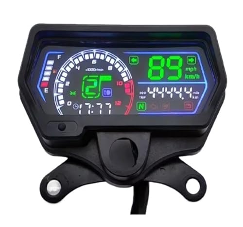 �o�C�N�p�X�s�[�h���[�^�[ �^�R���[�^�[ LED�f�W�^�����[�^�[ �A�Z���u�� USB�[�d�t�� CG125 CG150 XF150 TMX125 Pinoy Rusi125�p