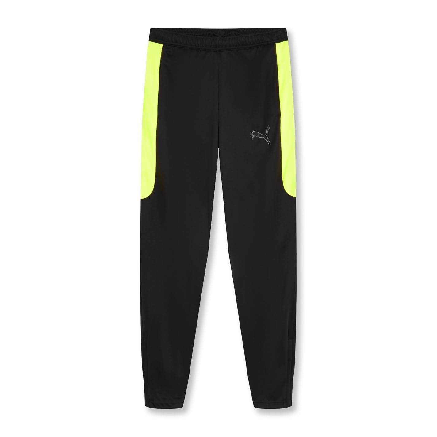 Puma Men's Finesse Performance Training Bottoms Black/Yellow Medium
