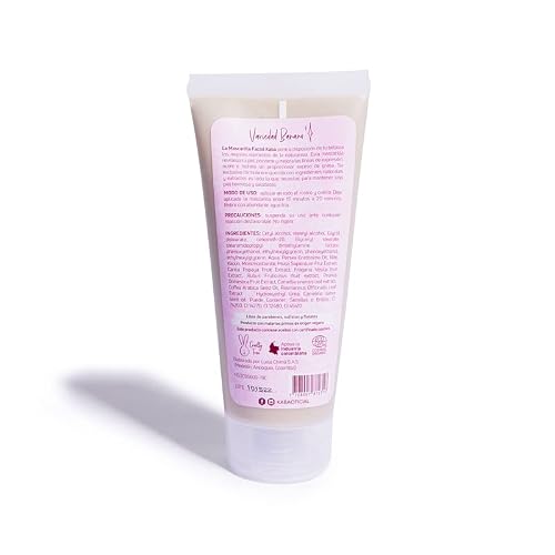 D'luchi Kaba Banana Face Mask For Oily Skin, Wash Off Mask, Improves Skin Elasticity, Facial Cleanser, Removes Acne, Blackheads And Dead Skin Cells, Anti-Inflammatory - 7.43 Oz #TOP1