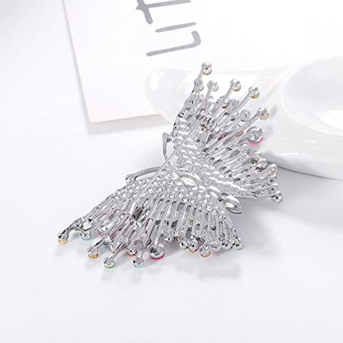 Broche de Mujer, Broche de alfiler, Mariposa para Mujer, Broche de Fiesta de Bodas, alfileres, Regalos, joyería atmosférica, Broches exquisitos de Moda