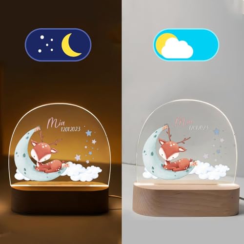Lámpara de noche personalizada LED para niños miniatura 2