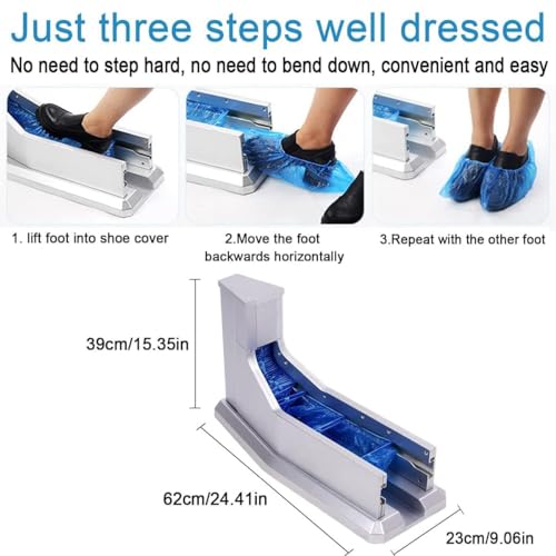 Máquina de cubierta de zapatos perezosos ideal para mantener limpia la entrada de salas blancas 6