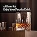 Luxury Gift For Boss - Boss Who Inspires Us All - Unique Engraved Whiskey Decanter Set For The Leader or Dad Christmas, Birthday Gift – 4 Whiskey Glasses And Decanter Set for Whisky, Bourbon Ets.