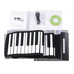 KUANDARM Piano Pliant Main Roll Piano, 88 Touches Rechargeable Roll Up Piano Clavier, Support MIDI, Instruments de Musique Pliants Idéal Cadeau pour Enfants Jouets Éducatifs Musique Débutant débutant - Les Beatles, Paul McCartney, John Lennon, RIngo Starr, George Harrison KUANDARM Piano Pliant Main Roll Piano, 88 Touches Rechargeable Roll Up Piano Clavier, Support MIDI, Instruments de Musique Pliants Idéal Cadeau pour Enfants Jouets Éducatifs Musique Débutant débutant – Image 3