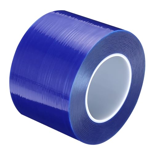 Image of MECCANIXITY Removable Protective Film Tape, 3.54 Inch x 656 Ft Surface Protective Scratch Film Tape Roll for Furniture, Electrical Appliances, Blue
