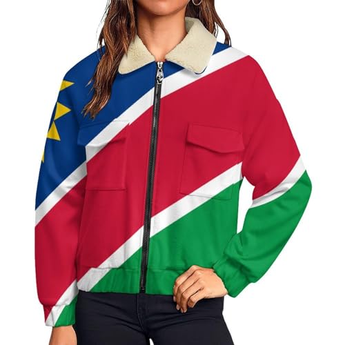 Sweat polaire femme veste d'hiver chaude grande taille manteau sherpa zippé à rayures