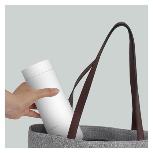 Tetera eléctrica portátil y compacta 0.4L 300W blanca miniatura 6
