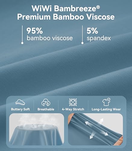 Image of WiWi Viscose from Bamboo Pajamas Set for Women Super Soft Short Sleeve Cooling Summer Plus Size Pjs Sets Sleepwear S-4X
