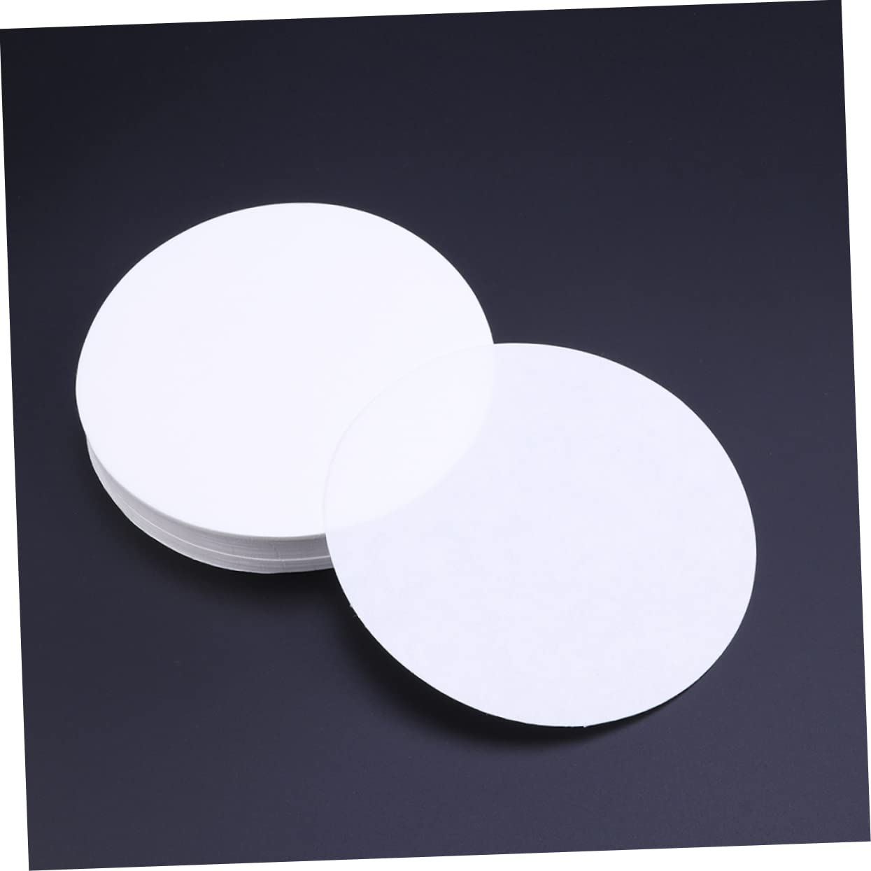 200pcs Qualitative Filter Paper Medium Flow Rate Lab Paper for Experiments Premium Pulp for Reliable Particle Retention for Chemistry Applications Lightweight Easy to Store