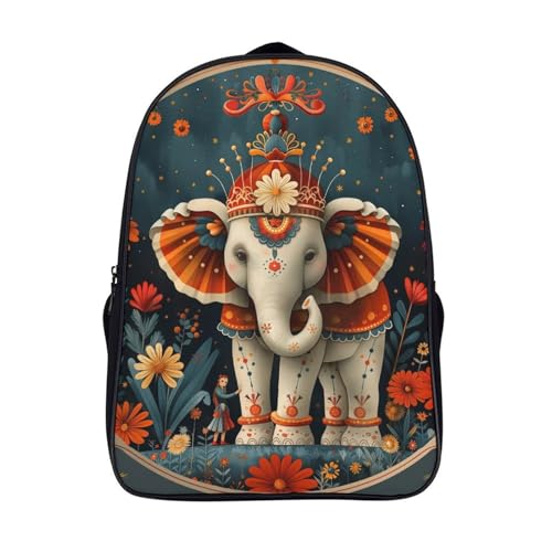 Sac à dos éléphant pour enfants idéal pour l'école et les sorties 40x28x16cm