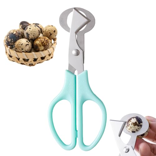 Tijeras Para Huevos de Codorniz de Acero Inoxidable - Abridor de Cáscaras Para Hogar, Cocina y Restaurante