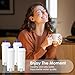 DLSC002 Water Filter Replacement Compatible With Delonghi Coffee Machine Filter Activated Carbon Softener For De'longhi Magnifica evo, Dinamica, Eletta, ECAM, ESAM, ETAM, Bco410/420, Ec680/800, 4 Pack