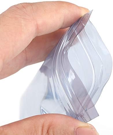 SUNFUA 100 Pcs Translucence Anti Static Bags Shielding Bag for Motherboard Electronics Components SSD HDD and Electronic Device(Size 100 * 150 mm)