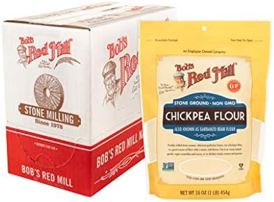 Bob's Red Mill Chickpea Flour, 16oz (4 Pack)