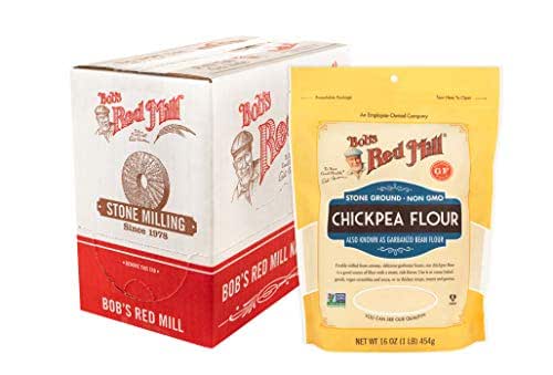 Bob's Red Mill Chickpea Flour, 16oz (Pack of 4) -