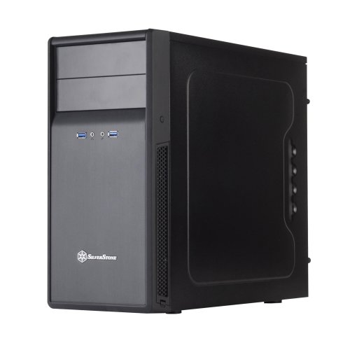 Silver Stone PRECISION SERIES マイクロATXケース ブラック SST-PS09B Silver Stone PRECISION SERIES マイクロATXケース ブラック SST-PS09B