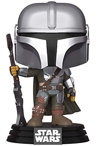 Funko Pop! Star Wars: The Mandalorian Action Figure, The Mandalorian Vinyl Bobblehead
