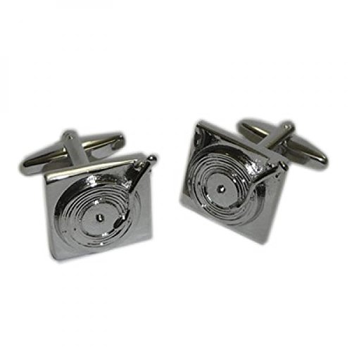 Mancuernillas hombre DJ Tocadiscos X2AJ165 miniatura 1