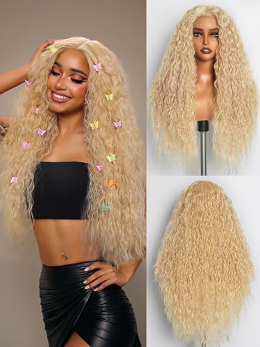 GORGIUS Fumi Curly Blonde �����O�E�B�b�O 28�C���` �O���[���X �������[�X�E�B�b�O