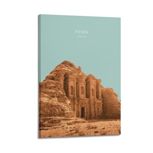 Poster Petra Jordan, l'art du voyage minimaliste pour sublimer vos nuits
