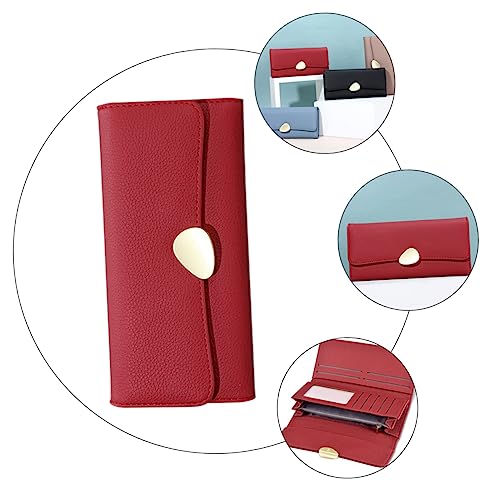 Women's Bifold Wallet Card Case Rfid Blocking Multi-functional Coin Purse for Girls Bag2