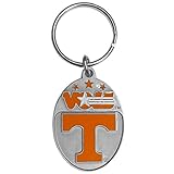NCAA Siskiyou Sports Fan Shop Tennessee Volunteers Carved Metal Key Chain One Size Team Color