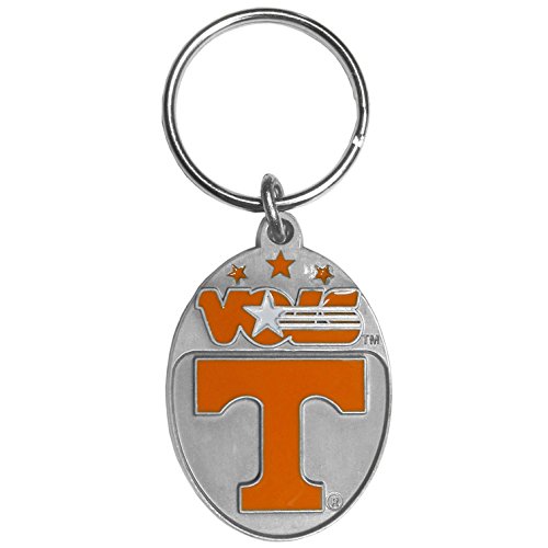 NCAA Siskiyou Sports Fan Shop Tennessee Volunteers Carved Metal Key Chain One Size Team Color