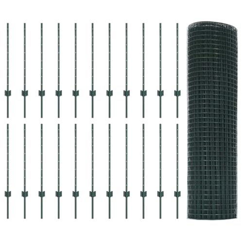 Clôture extérieure durable résistant aux intempéries acier 50m