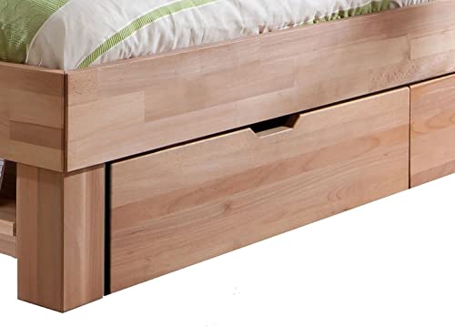 moebelstore24 Bettkasten Judith, 2er-Set in Kernbuche Furont massiv schubkastenzargen Spanplatte Furniert. moebelstore24 Bettkasten Judith, 2er-Set in Kernbuche Furont massiv schubkastenzargen Spanplatte Furniert.