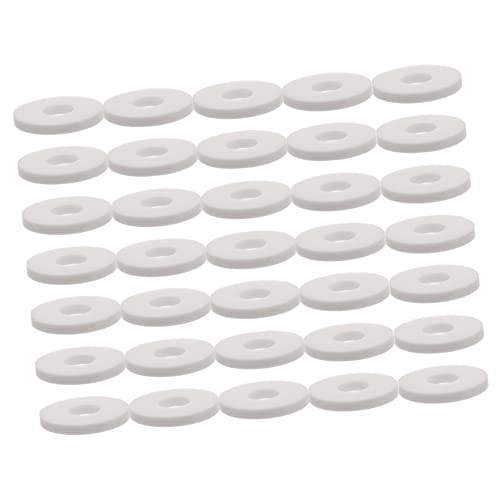 Toddmomy Strap Lock for Bass 30pcs Guitar Strap Locks Bass Ukulele Guitar Parts and Silicone Pad