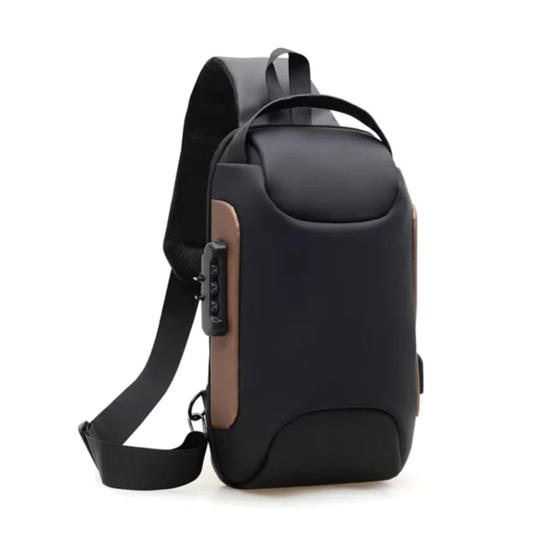 Multifunction Sling Bag, USB Charging Sport Sling Shoulder Bags, Waterproof Crossbody Bag For Walking, Gym, Sport, Hiking, Cycling, Travel, Outdoor And Daily Use-image-11