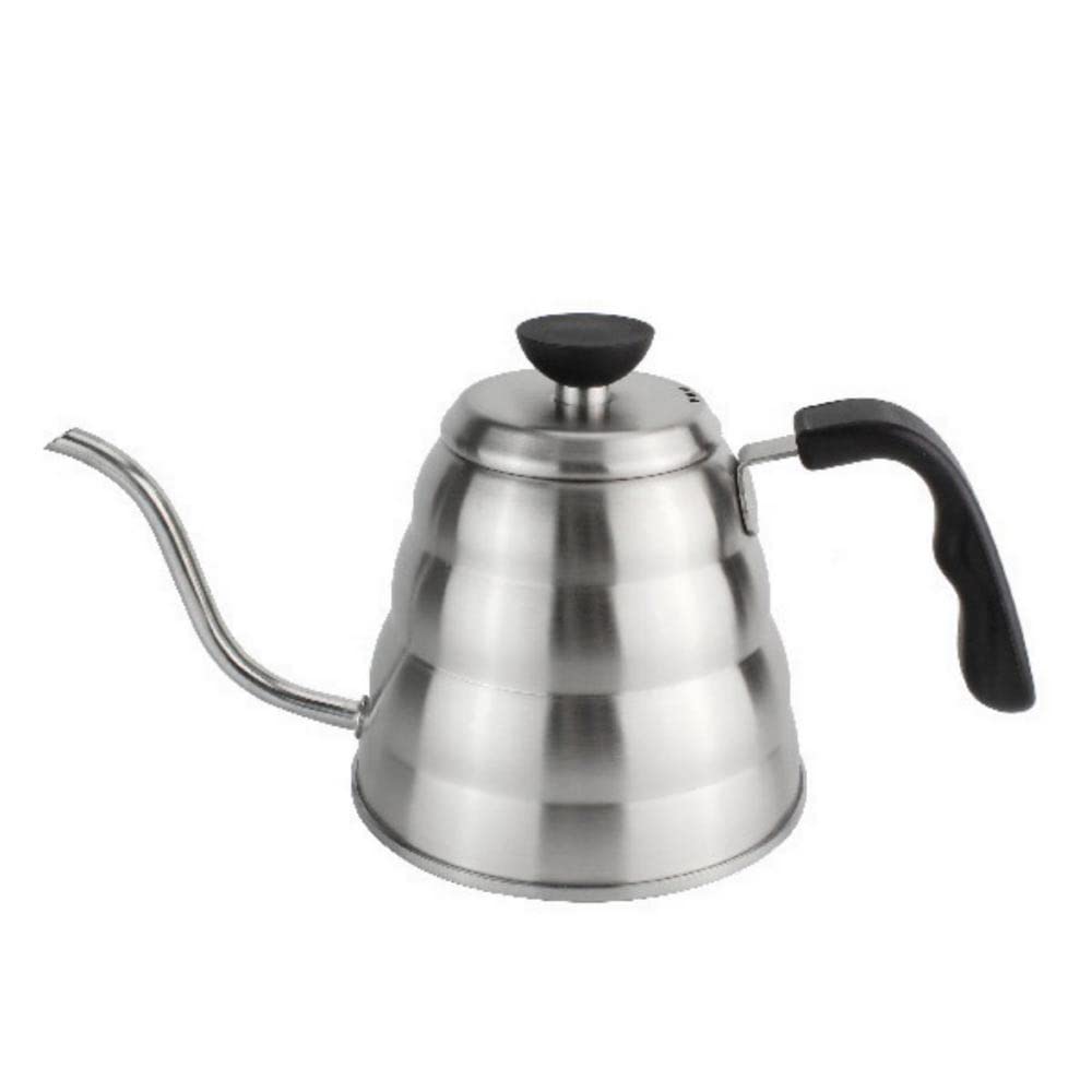 Epinox Barista Kahve Gooseneck Kettle - Çelik Kahve Demleme Dripper Kettle - İndüksiyonlu - Paslanmaz Çelik - 1200 ml