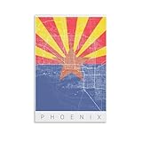 XYSWDD Phoenix City Art – Arizona-Flagge – 