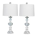 EIGRAMSET W-6238CABL-2PK Fangio Lighting's #6238CABL-2PK Pair of 26.5 in. Distressed, Sculpted...