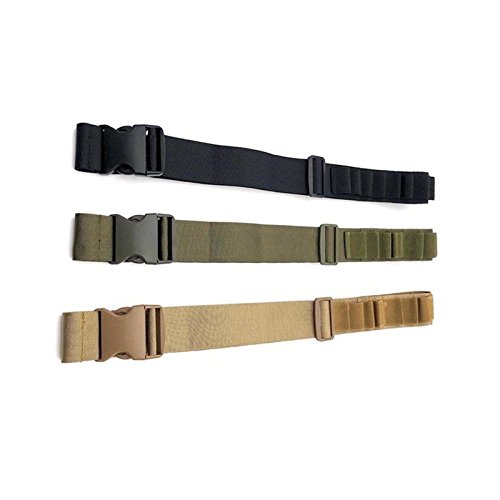 FIRECLUB Shotgun Shell Bandolier Belt 12/20 Gauge Ammo Holder for Tactical Military Hunting (29 Rounds, 140cm) (Black)