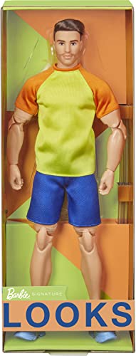 Barbie Signature Boneco Ken Camiseta Amarela