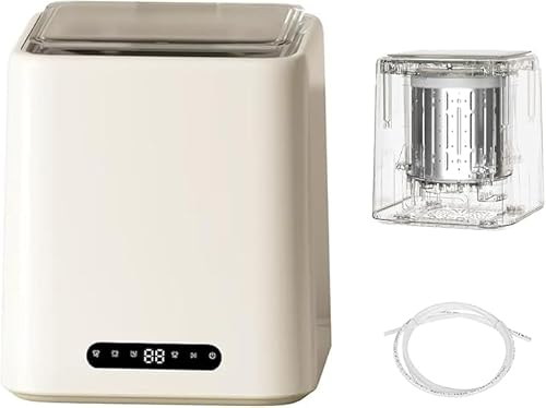 GOATRIP 小型洗濯機 脱水機能付き 全自動 ミニ洗濯機 7L AG+抗菌 強力洗浄 全ステンレス内槽 タッチパネル 操作簡単 節水 給水/排水ホース付き 洗濯時間の調節が可能 6重防音技術 コンパクト ベビー用品 ベビー服 靴下 下着 タオル 家庭