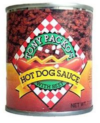 Tony Packo Hot Dog Sauce, 7.5-Ounce (Pack of 6)