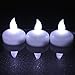 IMAGE Floating Candles, Flameless Floating LED Tea Lights 12 Pack Waterproof Tealight Candles for Wedding Party Spa Home Indoor Outdoor Decor-Cool White