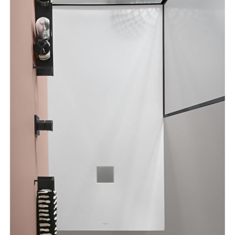 Receveur 100 x 80 VILLEROY ET BOCH Planeo acrylique rectangle blanc
