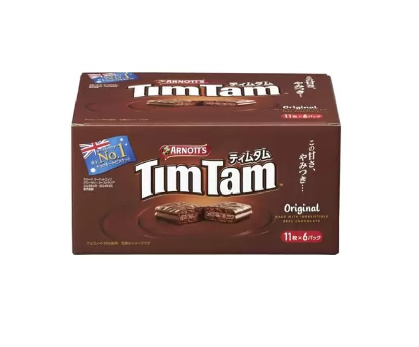 Amazon.co.jp: ティムタム オリジナル 200g（11枚入）×6個パック