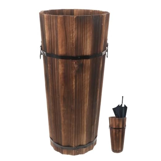 Stylish Wood Umbrella Storage Holder