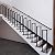 DMCHENGMA 1ft - 20ft Modern Stair Railing Black Metal Wrought Iron Pipes Balusters Hand Rails for Indoor Outdoor loft Steps Stairs Wall Mount Staircase Handrails Bannister (Size : 10 FT)