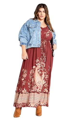 Image of City Chic Women's Plus Size Maxi Faith Dress