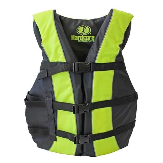 Hardcore Life Jacket Paddle Vest for Adults; Coast Guard Approved Type III PFD Life Vest Flotation Device; Jet ski, Wakeboard, Hardshell Kayak lufe Jacket; Ideal Extra Life Jacket for Pontoon Boat