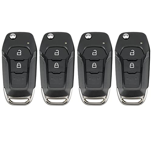 Clé à distance de voiture avec puce Id49 Pcf7945P à haute fréquence 433Mhz pour 2015-2018